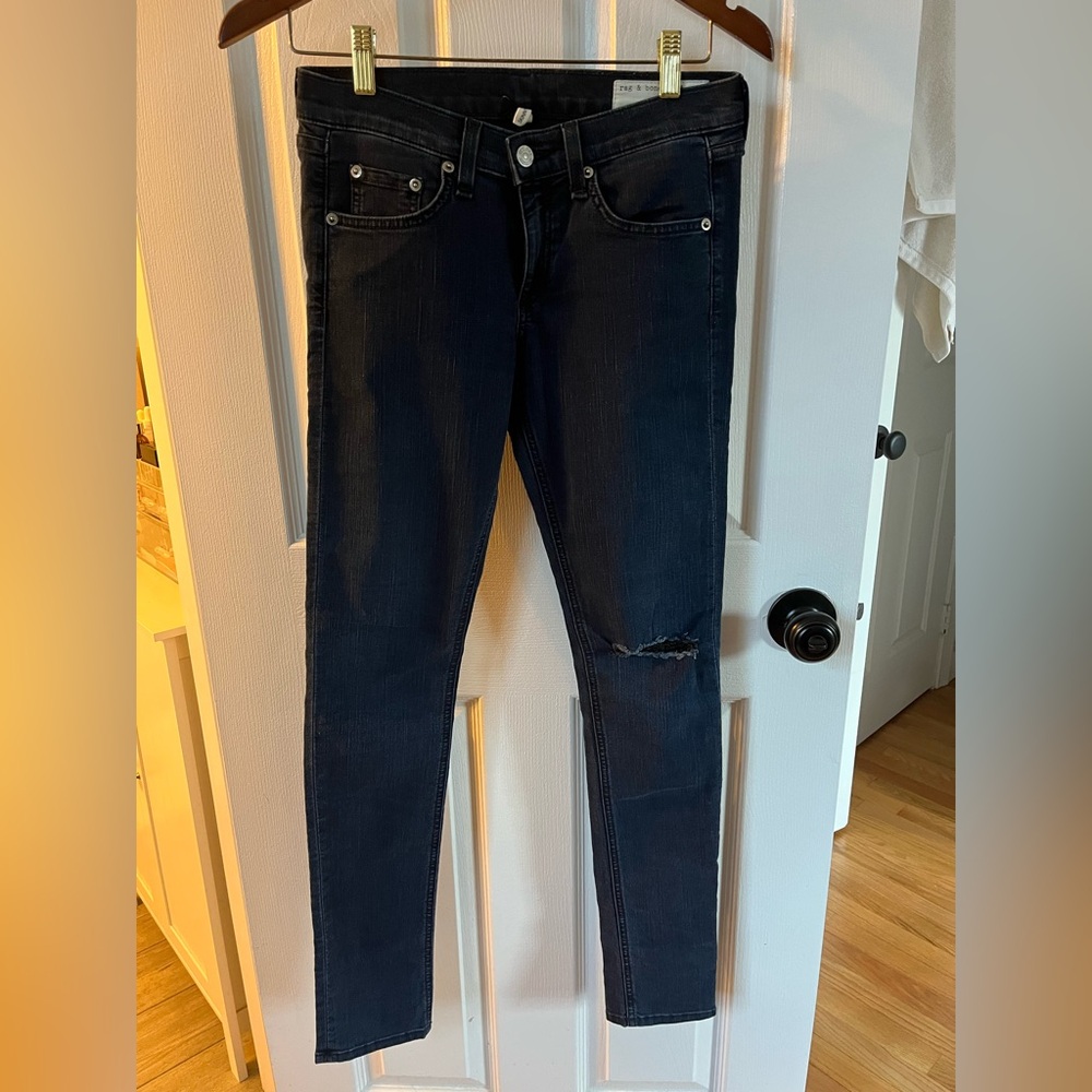 Rag & Bone Dark Blue Women's Skinny Jeans
